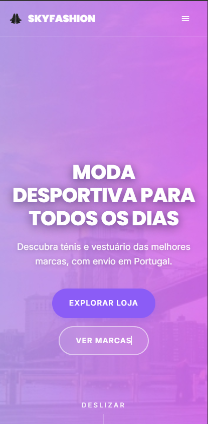 SkyFashion no iPhone