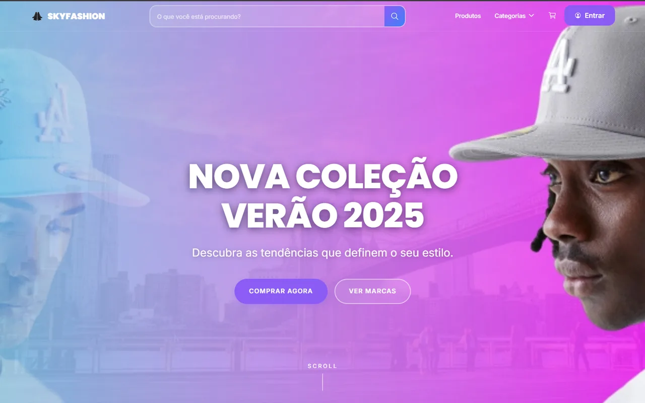 SkyFashion no MacBook Pro